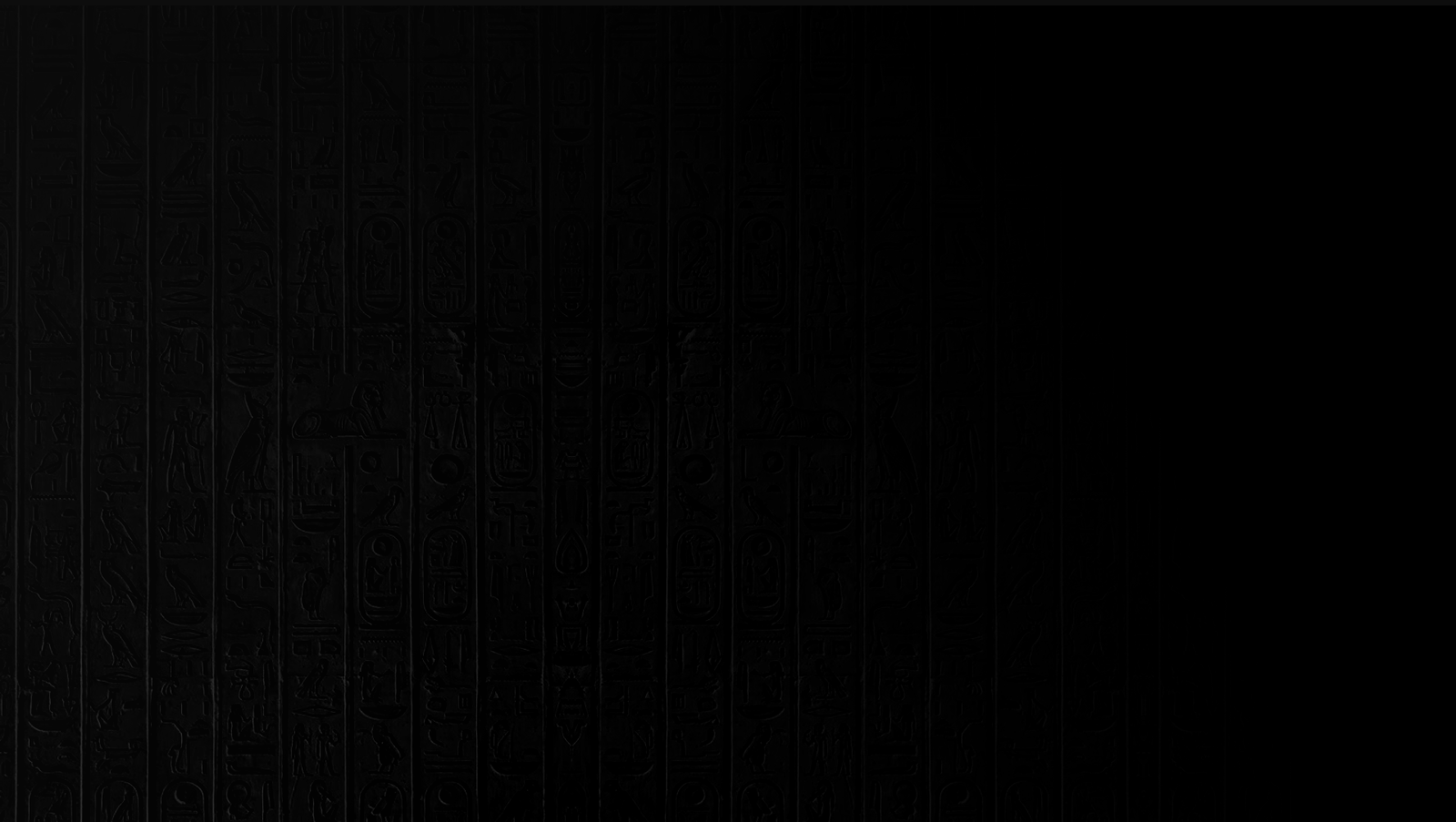 Dark Hieroglyph Wall
